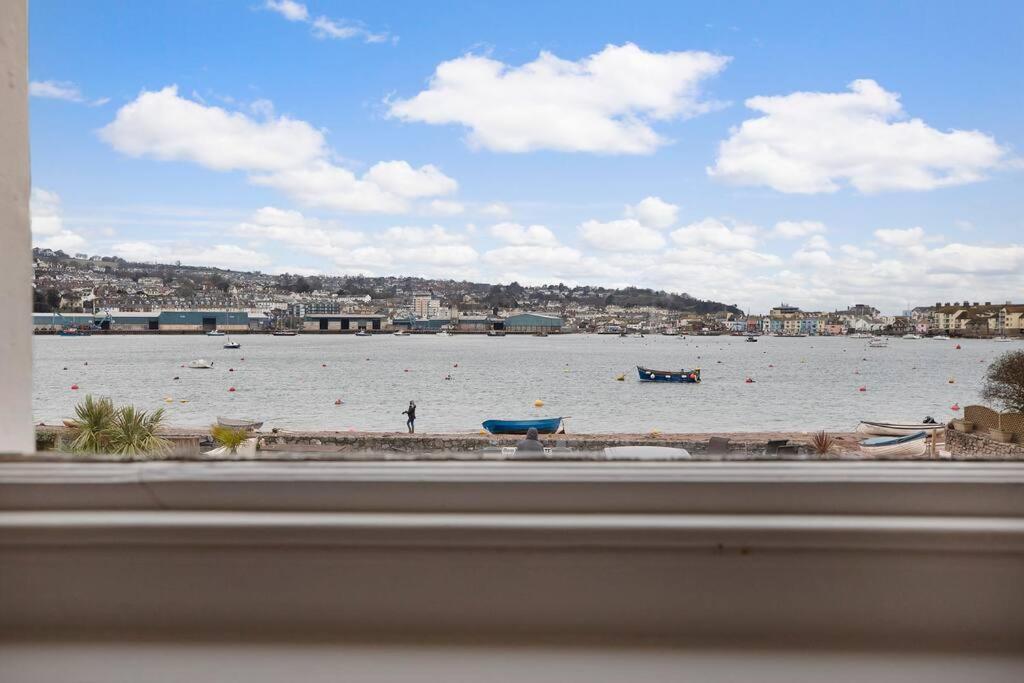 Beach Front Flat Shaldon With Parking Zewnętrze zdjęcie