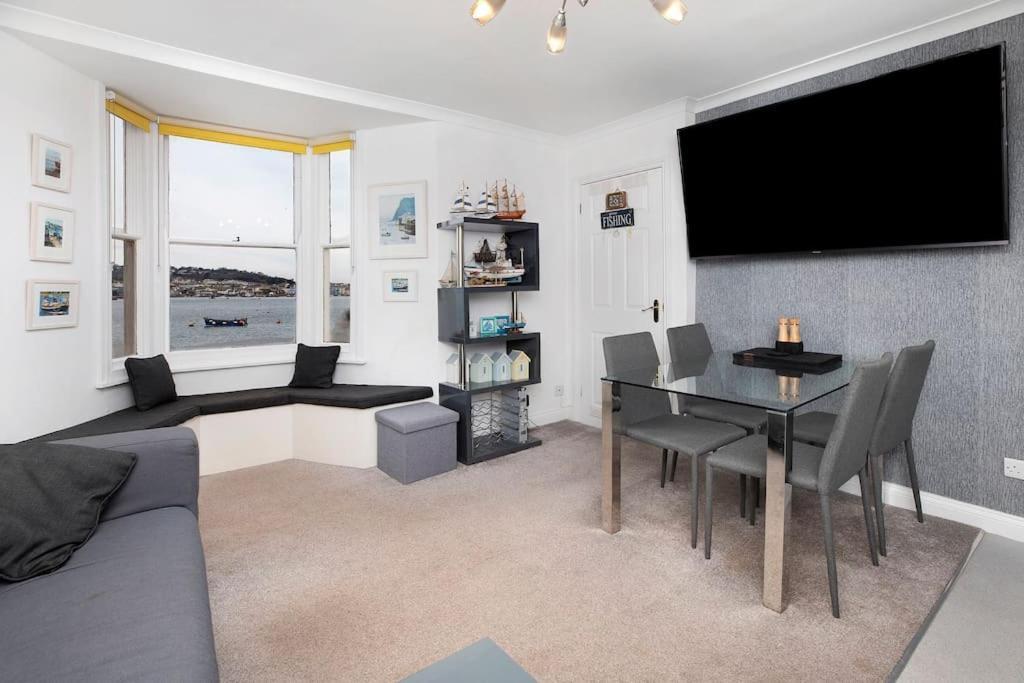 Beach Front Flat Shaldon With Parking Zewnętrze zdjęcie
